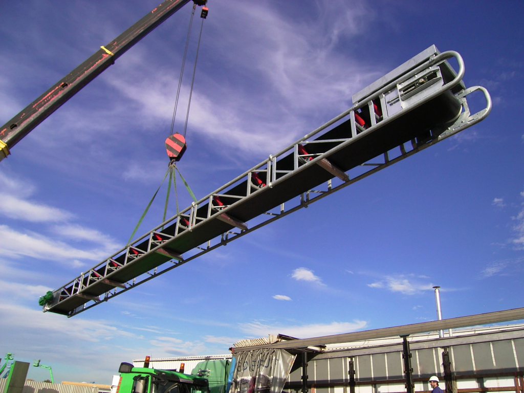 Foerderband Verladung